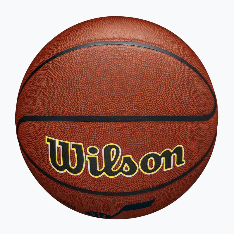 Баскетбольний м'яч Wilson NBA Team Alliance Utah Jazz WZ4011902XB7 Розмір 7 4