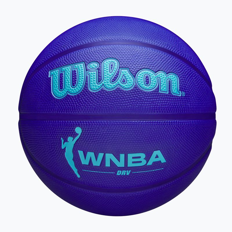 М'яч баскетбольний Wilson WNBA DRV blue/turquoise розмір 6