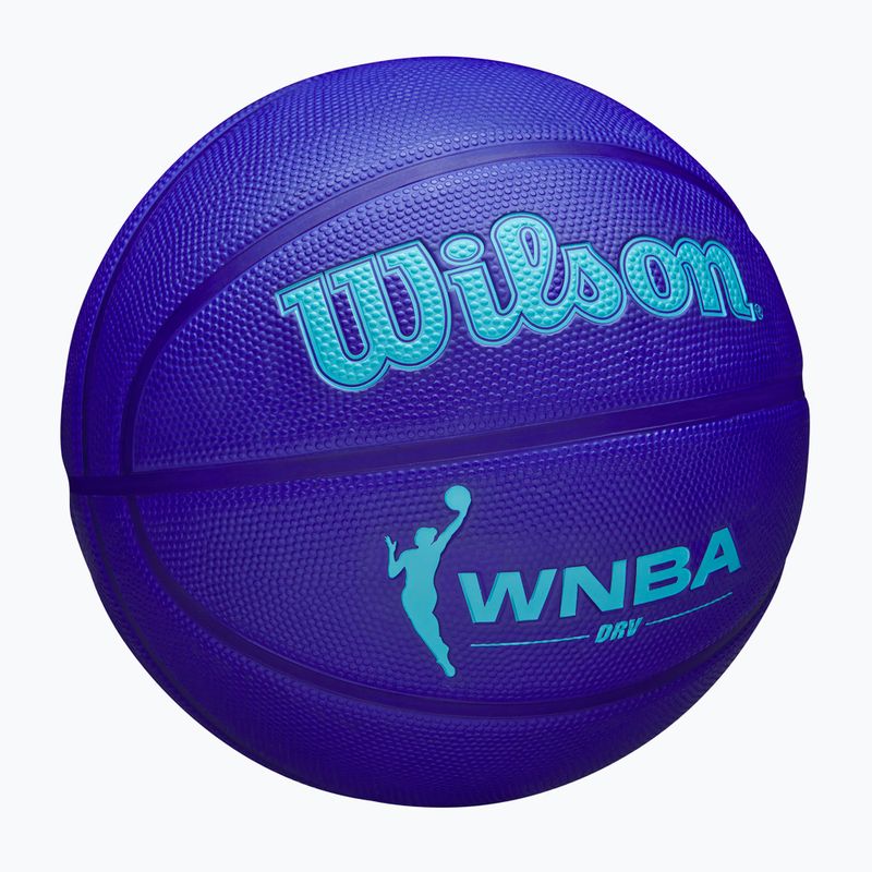 М'яч баскетбольний Wilson WNBA DRV blue/turquoise розмір 6 2