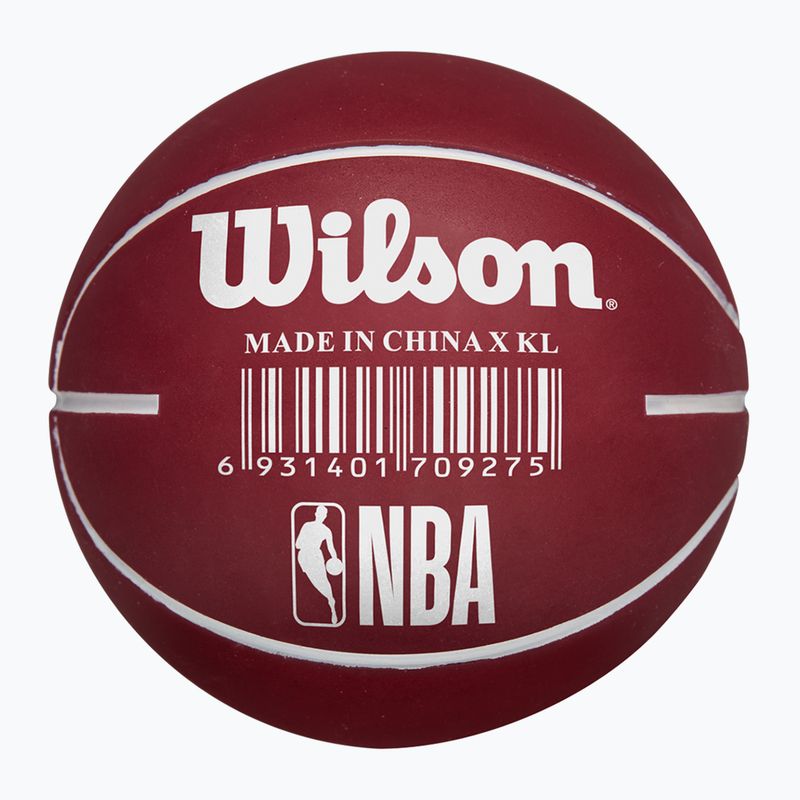 М'яч баскетбольний Wilson NBA Team Dribbler Cleveland Cavaliers brown розмір 7