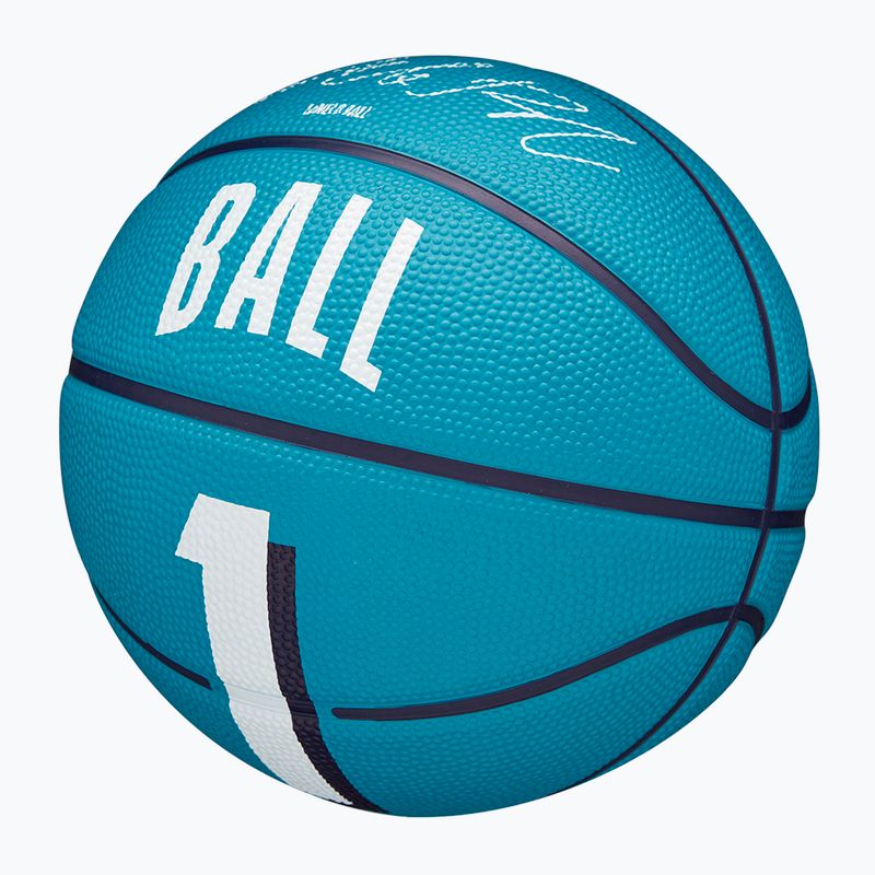 Баскетбольний м'яч Wilson NBA Player Icon Mini Lamelo WZ4012901XB3 Розмір 3 4