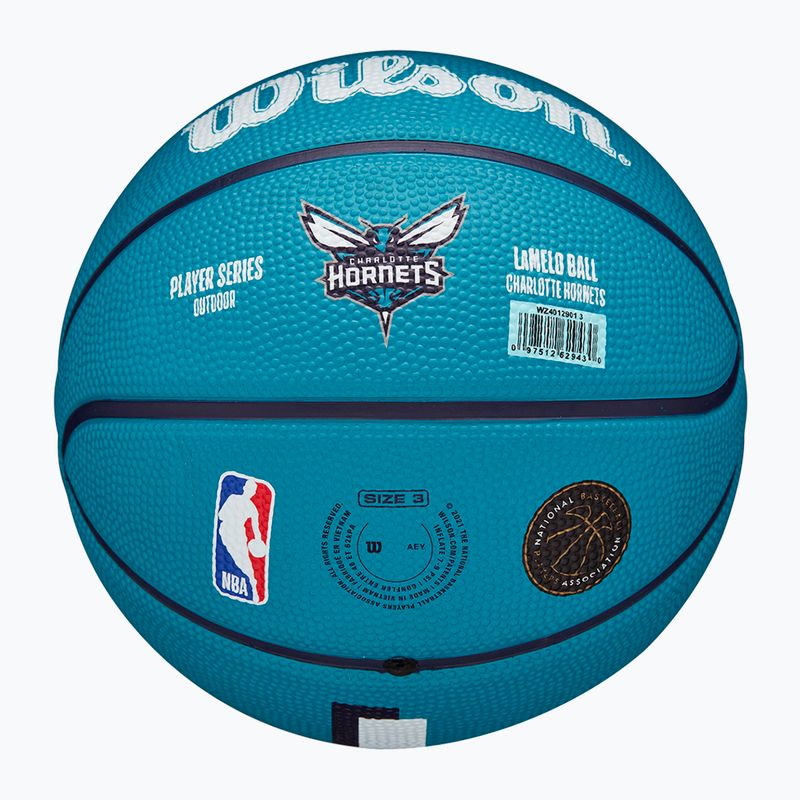 Баскетбольний м'яч Wilson NBA Player Icon Mini Lamelo WZ4012901XB3 Розмір 3 6
