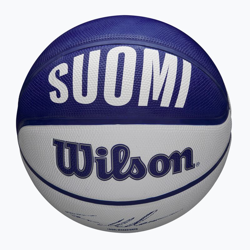 М'яч баскетбольний дитячий Wilson NBA Player Local Markkanen blue розмір 5 4