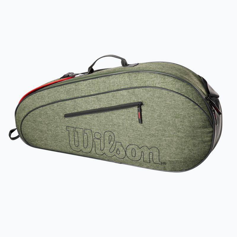 Сумка тенісна Wilson Team 3Pk heather green