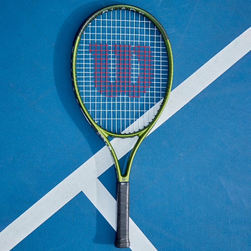 Ракетка тенісна дитяча Wilson Blade Feel Comp 26 зелена WR125210U 8