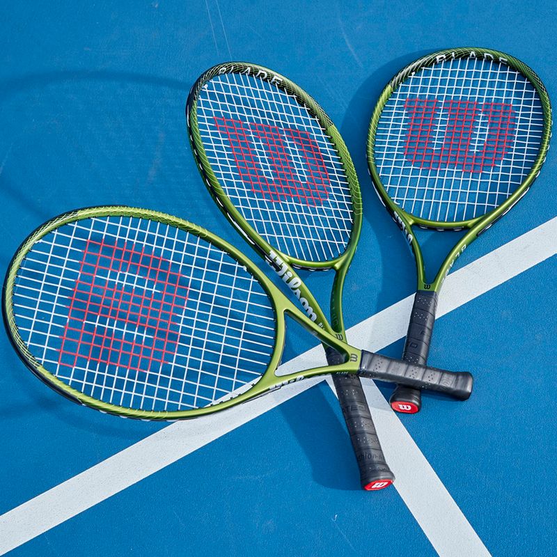 Ракетка тенісна дитяча Wilson Blade Feel Comp 25 зелена WR125310U 11