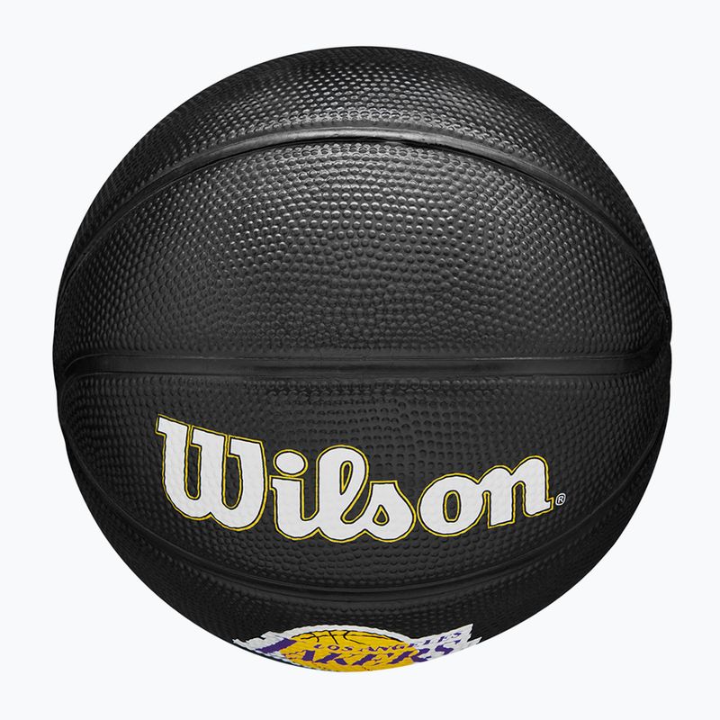 Баскетбольний м'яч Wilson NBA Team Tribute Mini Los Angeles Lakers WZ4017601XB3 Розмір 3 5