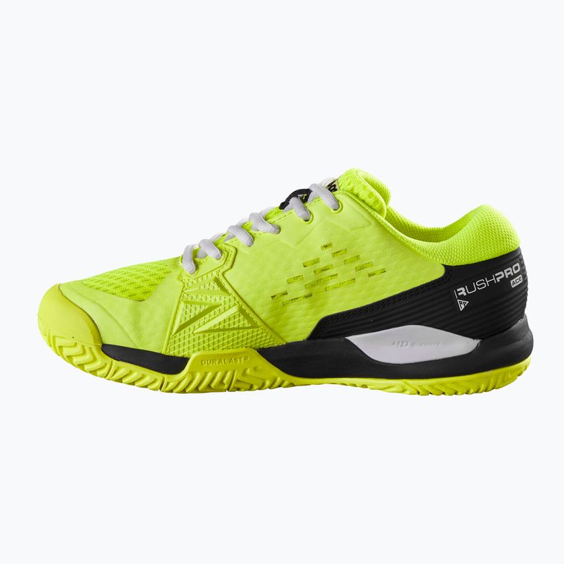 Кросівки для тенісу дитячі Wilson Rush Pro Ace Safety чорно-жовті WRS331140 11