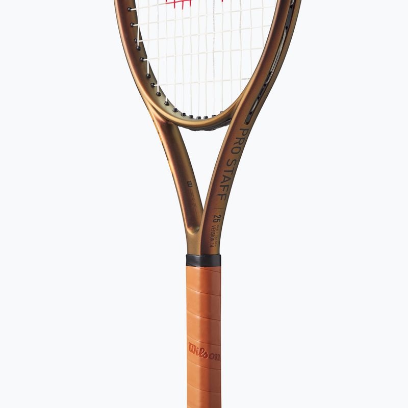 Ракетка тенісна дитяча Wilson Pro Staff 25 V14 золота WR126210U 12
