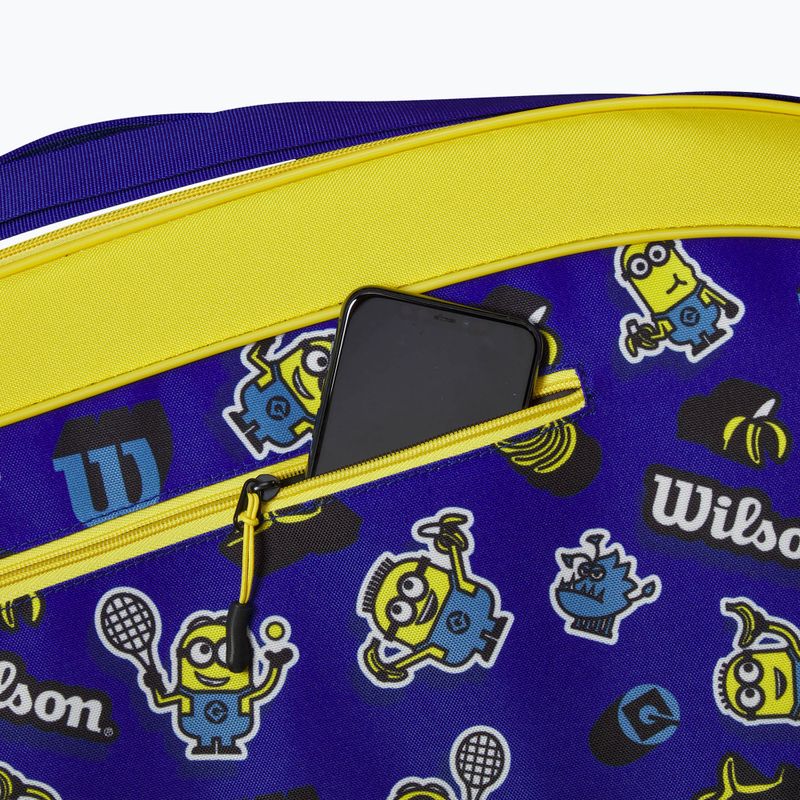 Сумка тенісна Wilson Minions V3.0 Team 3Pk синя WR8025501001 5
