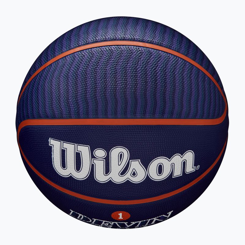 М'яч баскетбольний Wilson NBA Player Icon Outdoor Booker navy 7 4