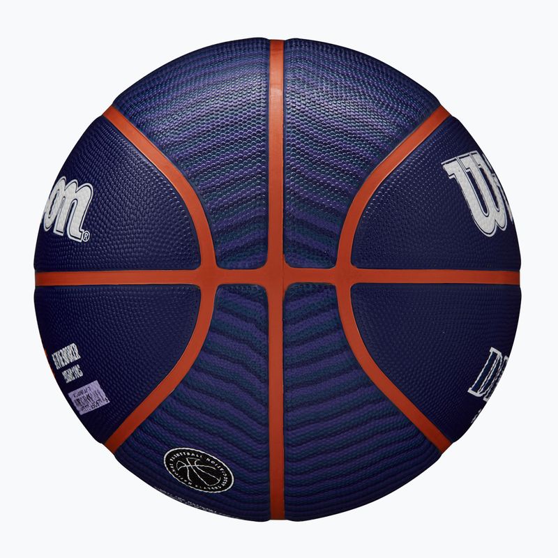 М'яч баскетбольний Wilson NBA Player Icon Outdoor Booker navy 7 8
