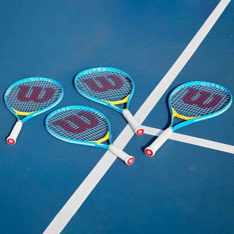 Ракетка тенісна дитяча Wilson Ultra Power 23 блакитна WR118810H 12