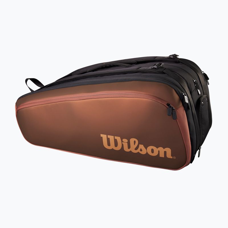 Сумка тенісна Wilson Super Tour 15Pk Pro Staff V14.0 коричнева WR8021901001 2