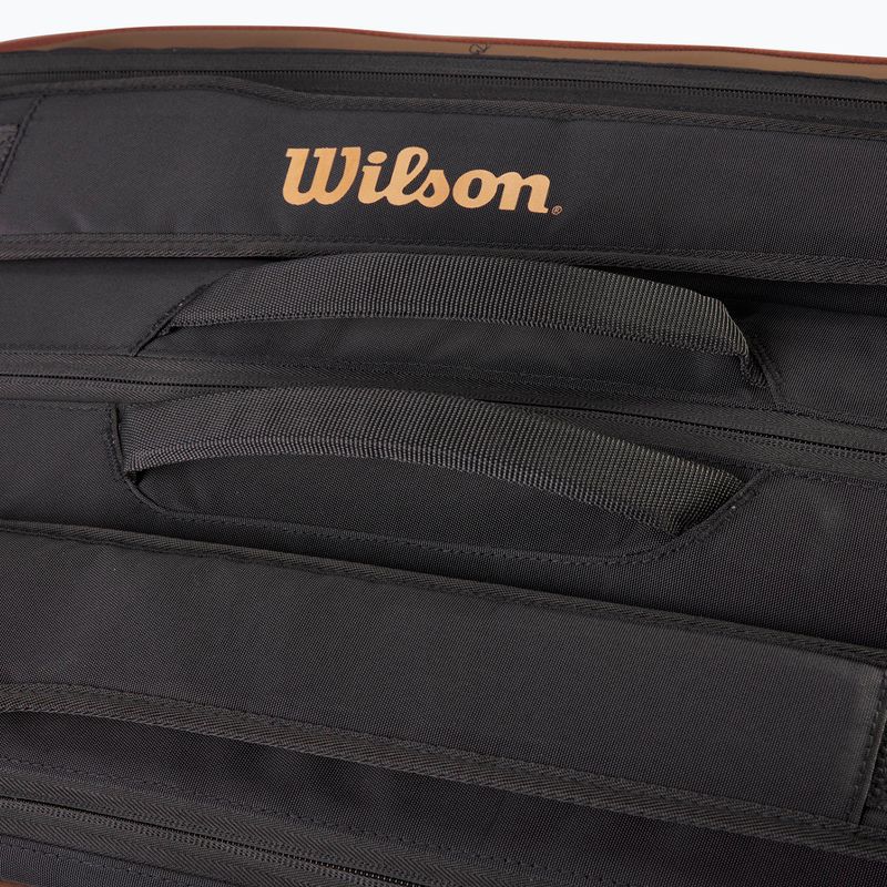 Сумка тенісна Wilson Super Tour 15Pk Pro Staff V14.0 коричнева WR8021901001 5