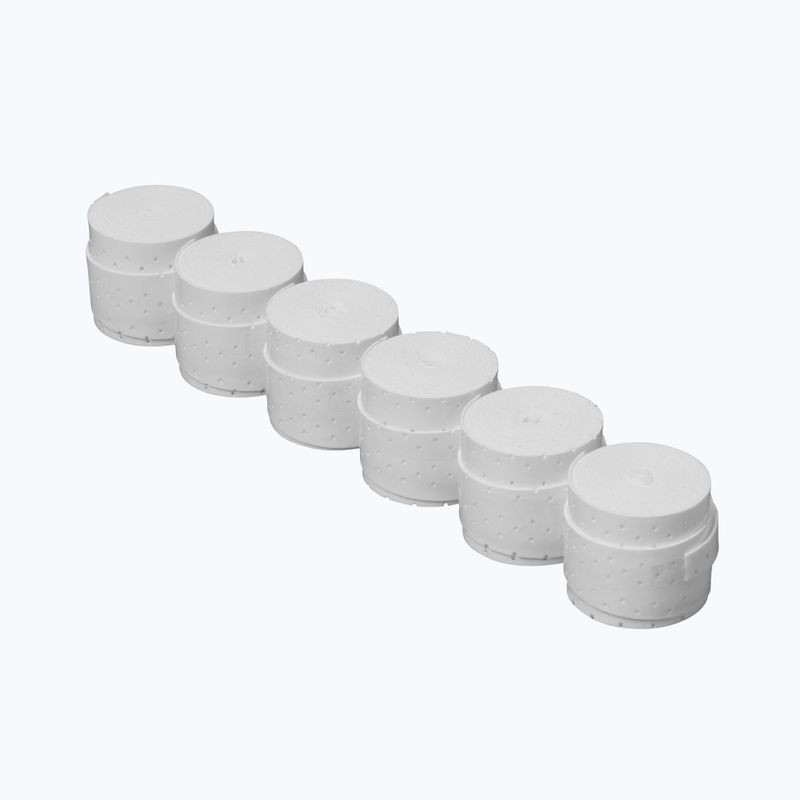 Обмотки для тенісних ракеток  Wilson Pro Overgrip 60 Perforated Box 60 шт. white 2