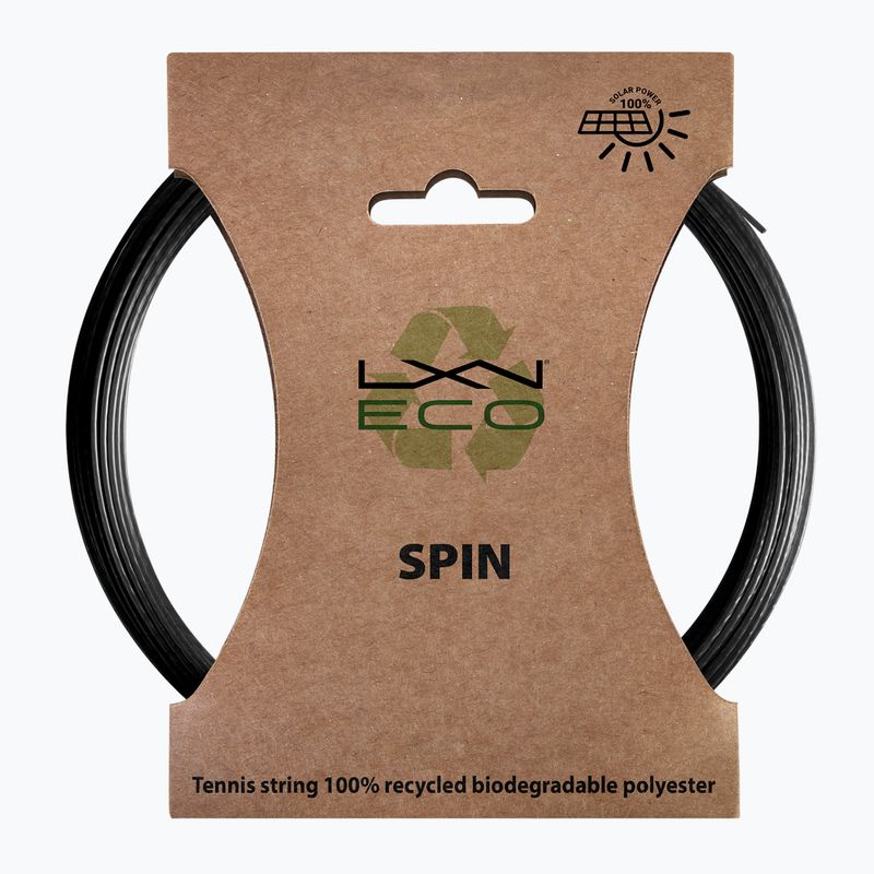 Струна тенісна Luxilon Eco Spin 125 12,2 м чорна