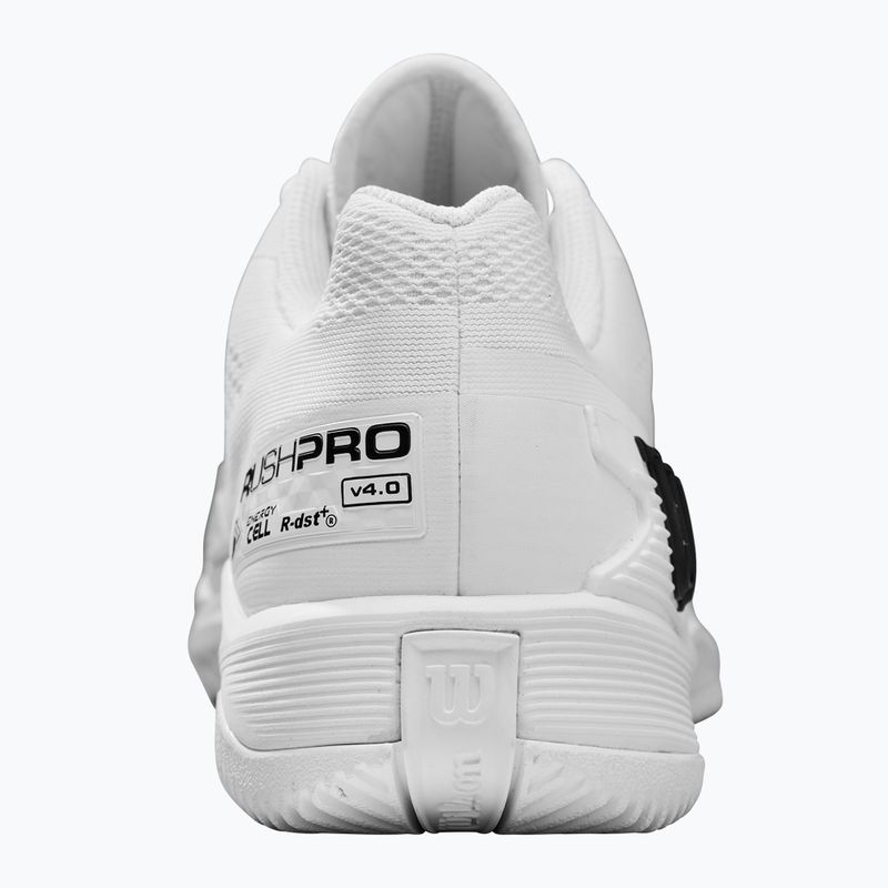 Кросівкі тенісні чоловічі Wilson Rush Pro 4.0 white/white/black 11