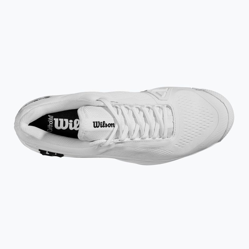 Кросівкі тенісні чоловічі Wilson Rush Pro 4.0 white/white/black 12