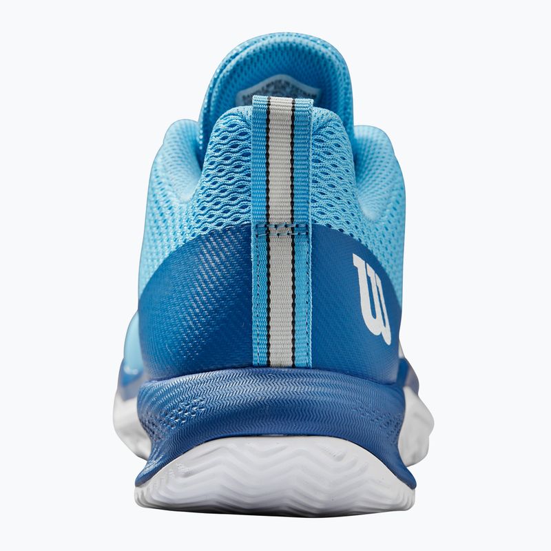 Жіночі тенісні туфлі Wilson Rush Pro Lite W bonnie blue/deja vu сині/білі 11