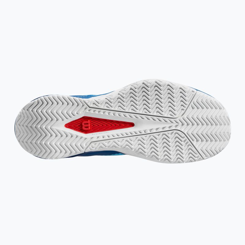 Жіночі тенісні туфлі Wilson Rush Pro Lite W bonnie blue/deja vu сині/білі 13