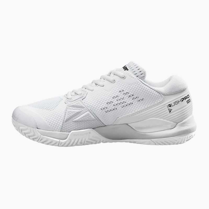 Кросівкі тенісні жіночі Wilson Rush Pro Ace white/white/black 10