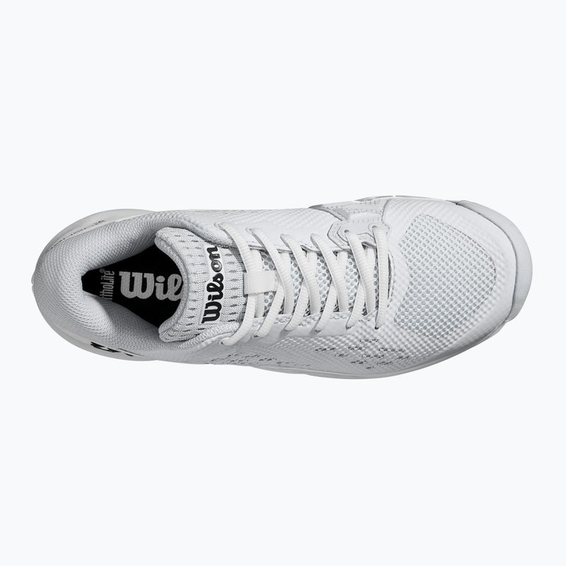 Кросівкі тенісні жіночі Wilson Rush Pro Ace white/white/black 12