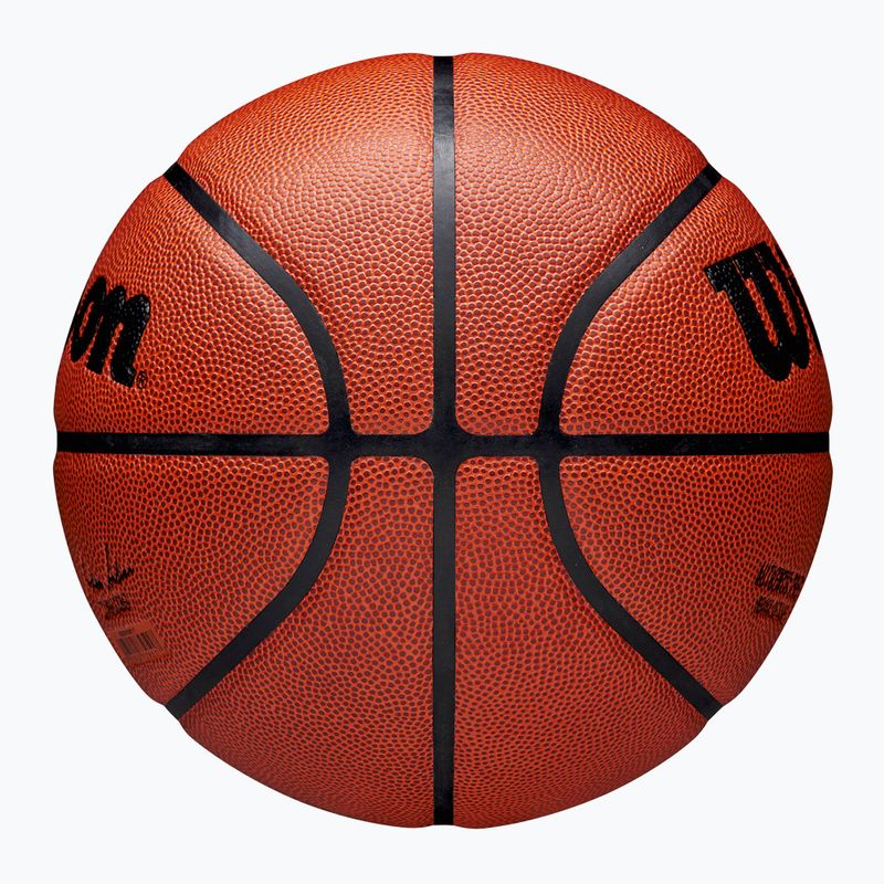 М'яч баскетбольний Wilson Authentic Indoor Outdoor brown розмір 6 4