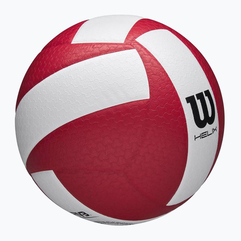 М'яч волейбольний Wilson Helix Game Ball red/white розмір 5 4