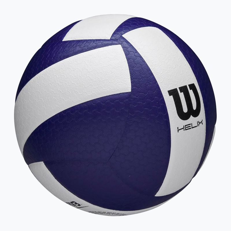 М'яч волейбольний Wilson Helix Game Ball blue/white розмір 5 4