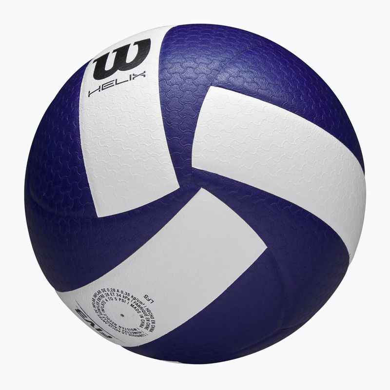 М'яч волейбольний Wilson Helix Game Ball blue/white розмір 5 5