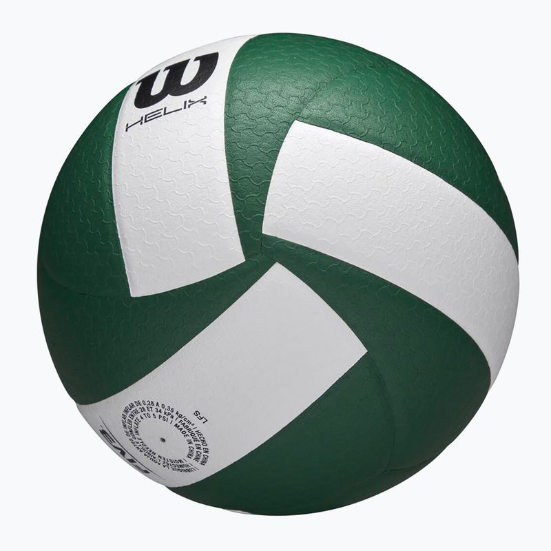 М'яч волейбольний Wilson Helix Game Ball green/white розмір 5 5
