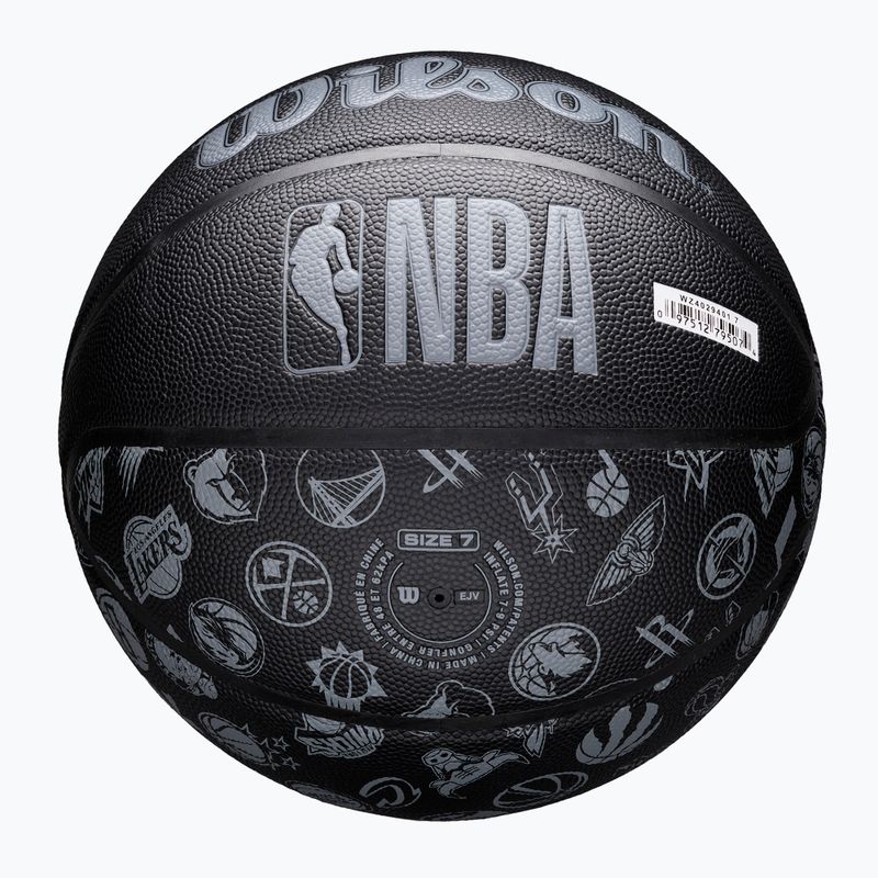 М'яч баскетбольний Wilson NBA All Team rozmiar 7 blue 6