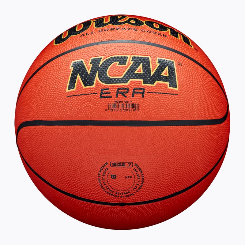 М'яч баскетбольний Wilson NCAA Era brown розмір 7 6