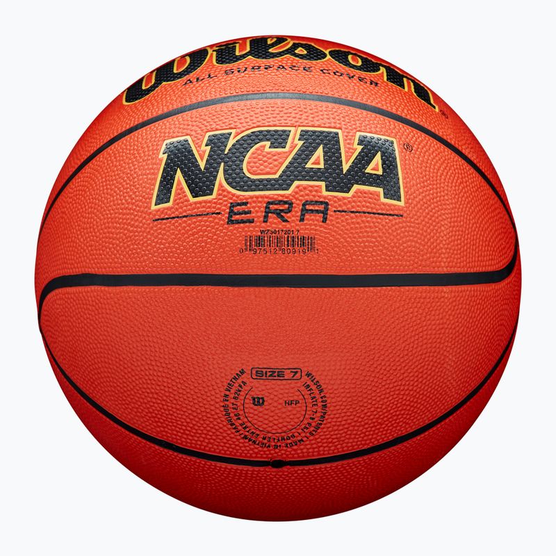М'яч баскетбольний Wilson NCAA Era brown розмір 5 6