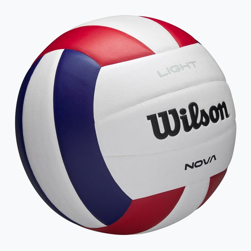 М'яч волейбольний Nova Light white/red/navy розмір 5 2