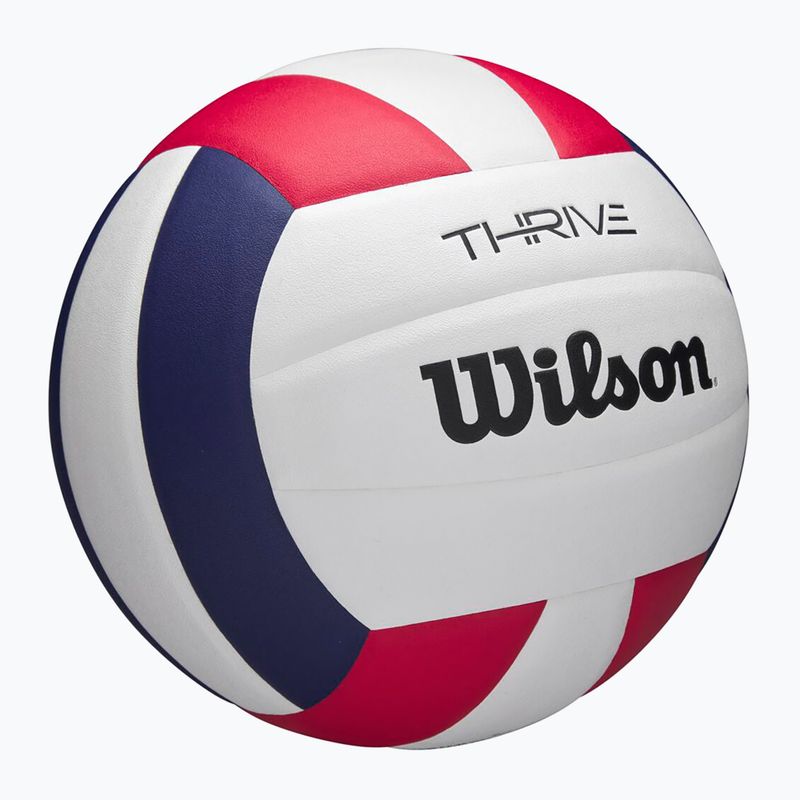 М'яч волейбольний Wilson Thrive red/white/navy розмір 5 2