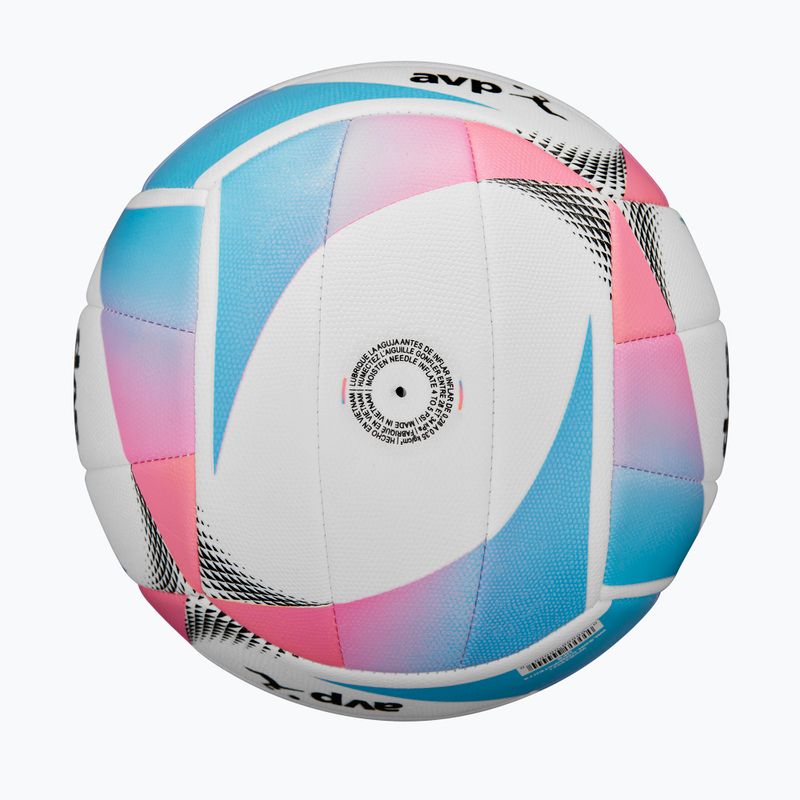 М'яч волейбольний Wilson AVP Replica Kaleidoscope white/multicolor розмір 5 5
