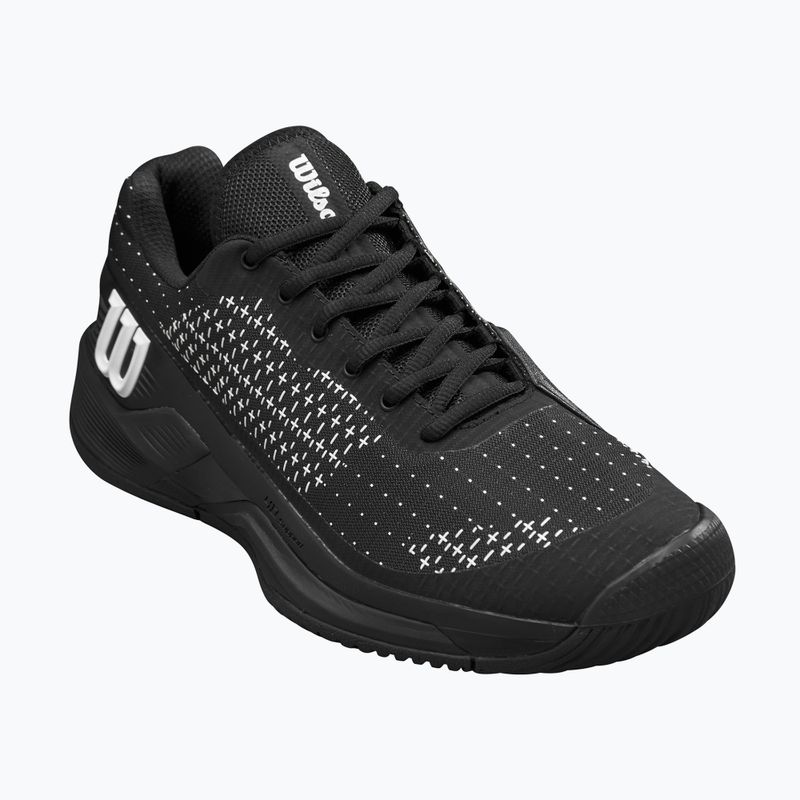 Чоловічі тенісні туфлі Wilson Rush Pro Extra Duty чорні / чорні / білі 8