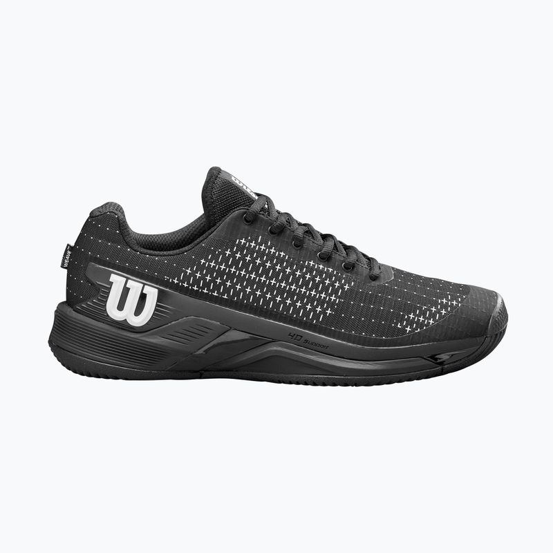 Чоловічі тенісні туфлі Wilson Rush Pro Extra Duty чорні / чорні / білі 9