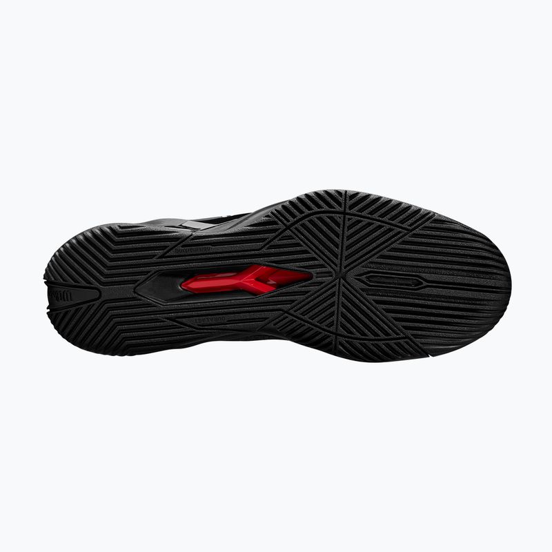 Чоловічі тенісні туфлі Wilson Rush Pro Extra Duty чорні / чорні / білі 12