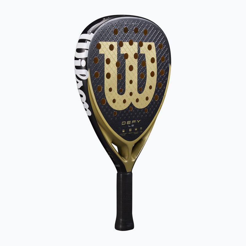 Ракетка для паделю Wilson Defy LS black/ gold 2