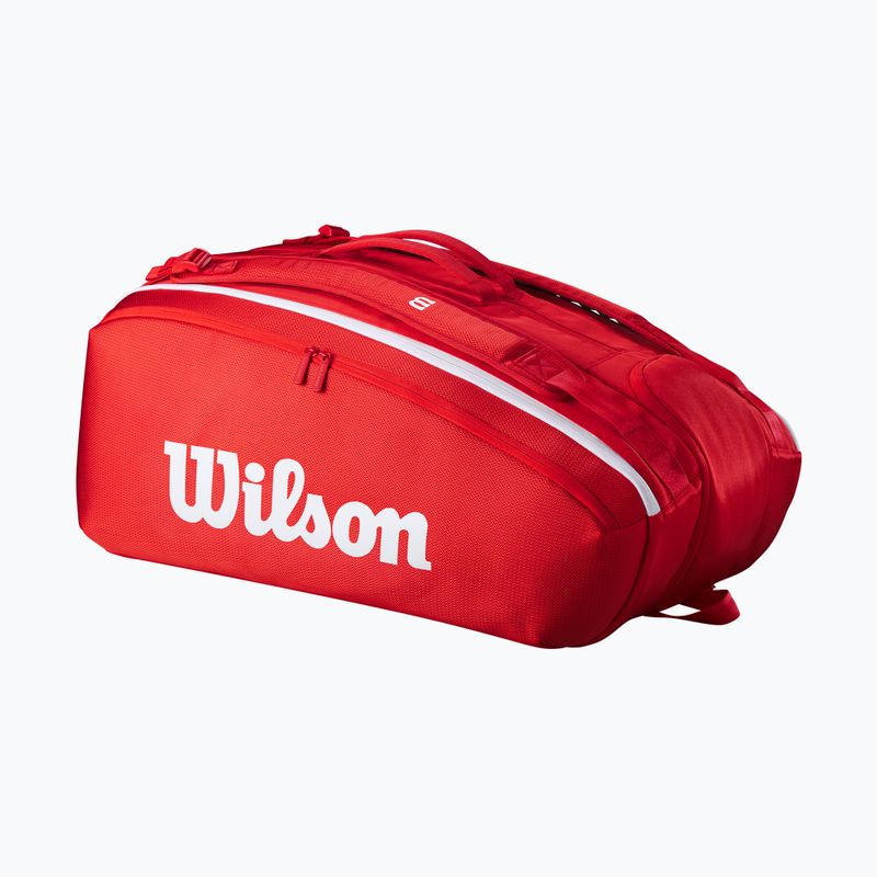Сумка тенісна Wilson Super Tour Red 15PK red