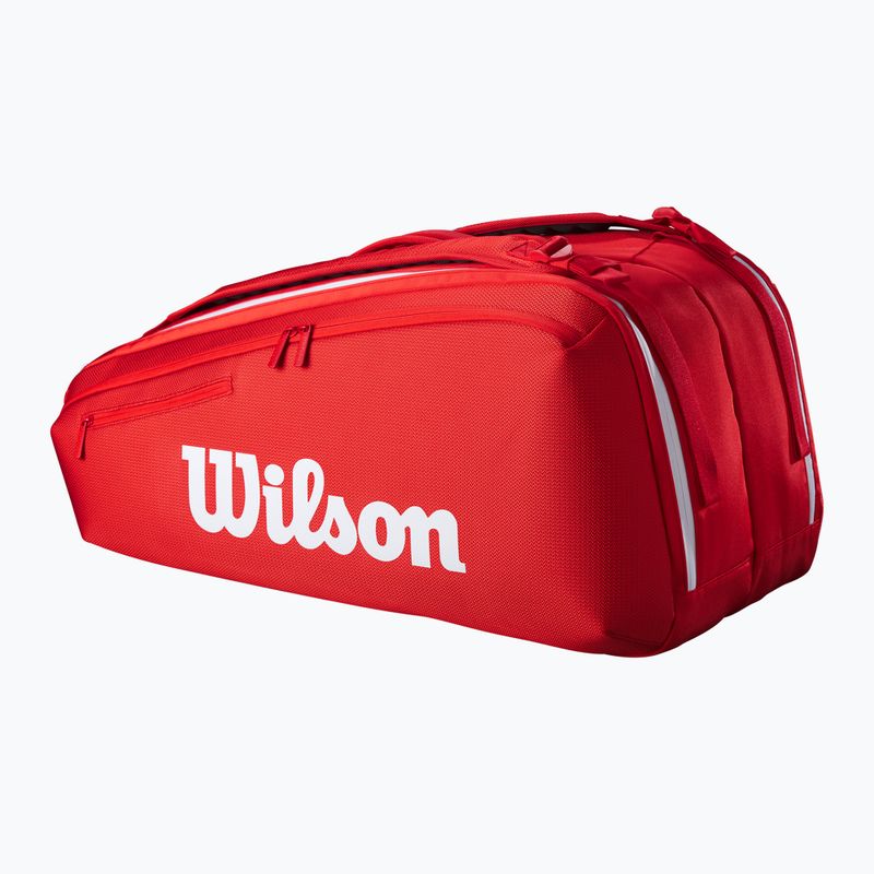 Сумка тенісна Wilson Super Tour Red 9PK red 2