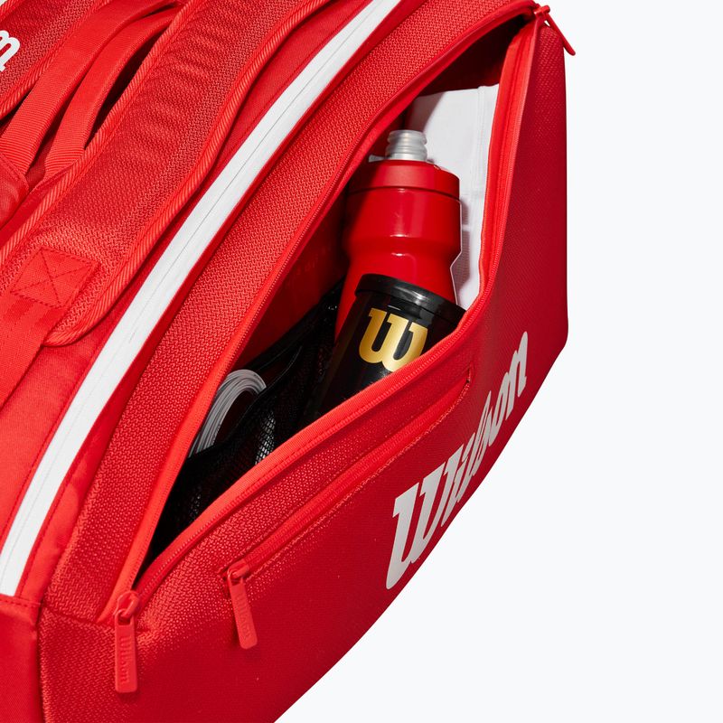 Сумка тенісна Wilson Super Tour Red 9PK red 9