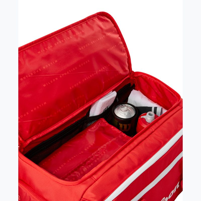 Сумка тенісна Wilson Super Tour Red Small Duffel red 5