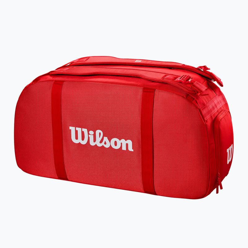 Сумка тенісна Wilson Super Tour Red Coaches Duffel red 2