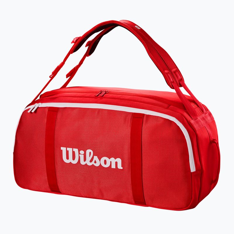 Сумка тенісна Wilson Super Tour Red Coaches Duffel red 3