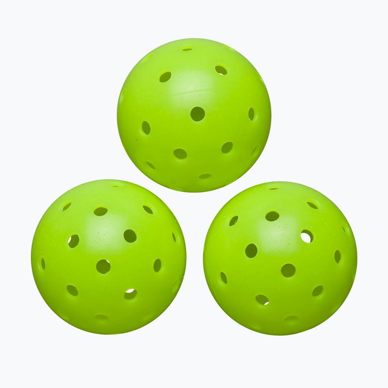 М'ячі для піклболу Wilson Max 40 Outdoor Pickleball 3B 3 pcs. green 2