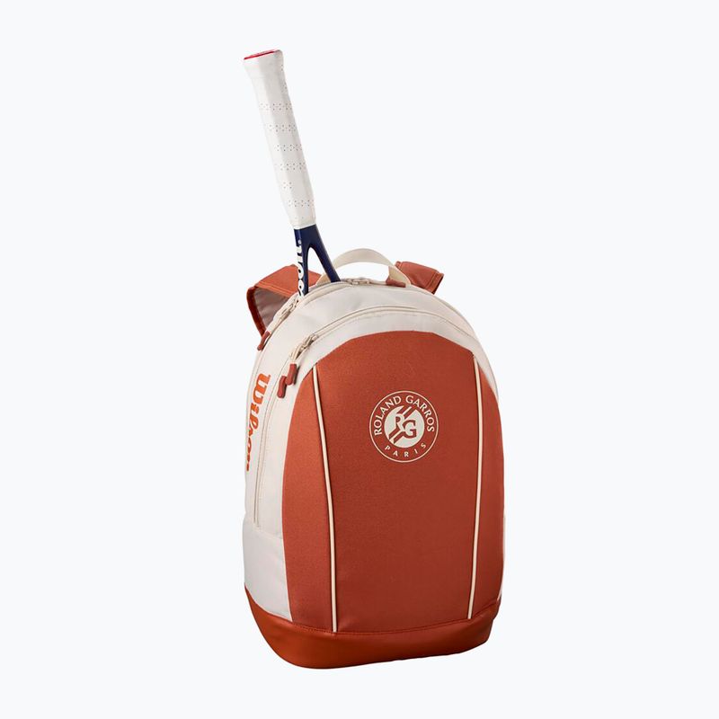 Рюкзак тенісний Wilson Roland Garros Team 2025 cream/ clay 2
